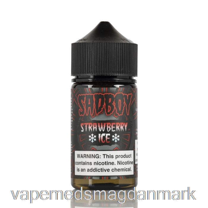 Vape Uden Nikotin Er Jordbærblod - Sadboy - 60ml 3mg